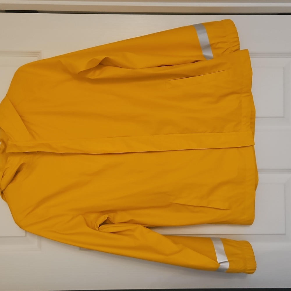 Kids Yellow Hooded Jacket
